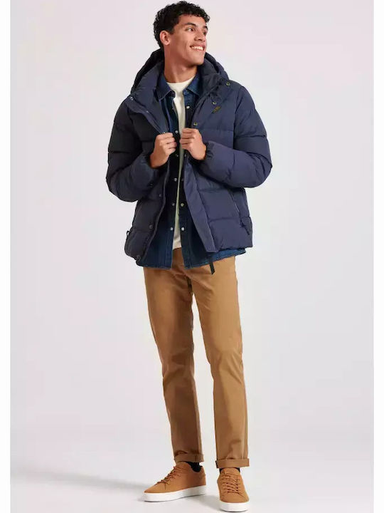 Trousers Chino Elastic in Regular Fit Beige