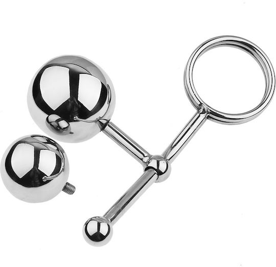 Analplug Penisring aus Edelstahl