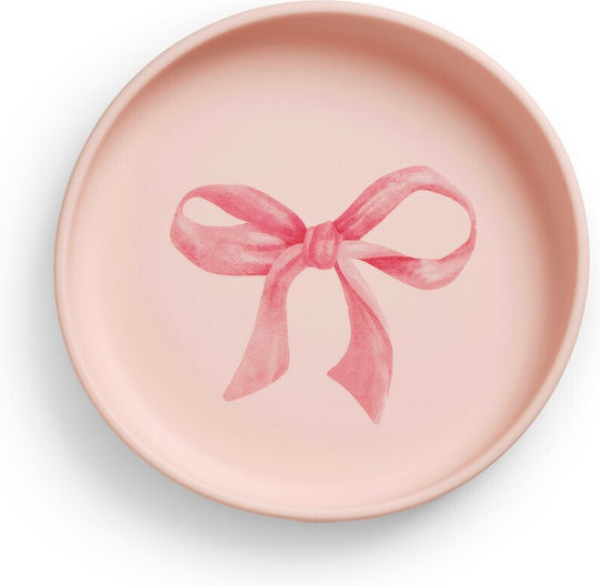 Elodie Details Silicone Feeding Set with Anti-Slip Pink Base 3 Pieces