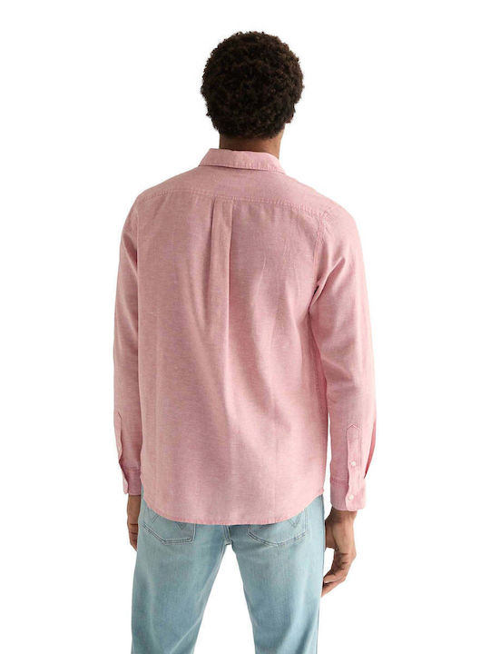 Shirt Long Sleeve Linen Shirt Beige