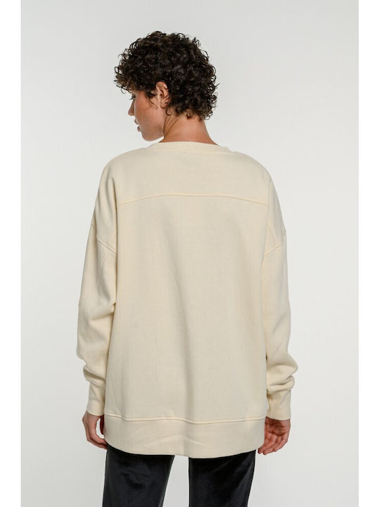 BodyTalk Sweatshirt in Creme
