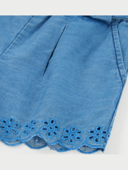Kinder Shorts Bermudas Denim Blau