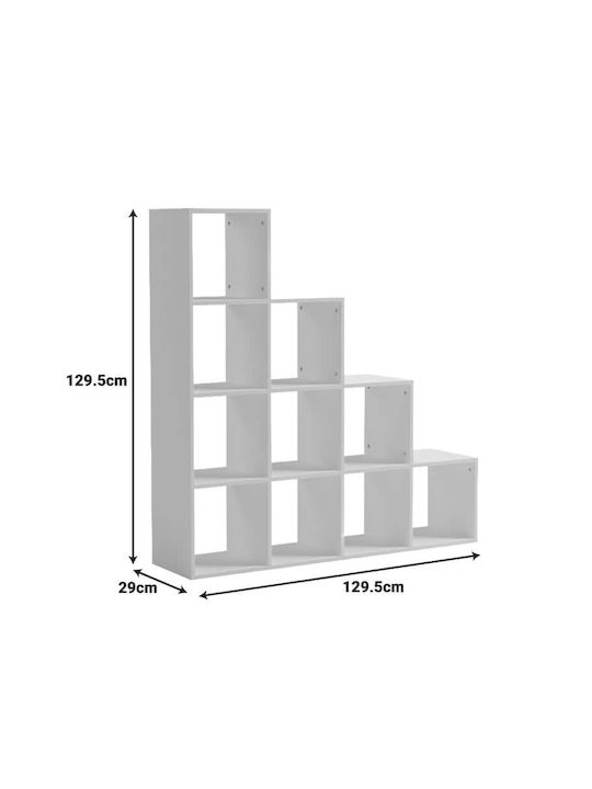 Етажерка Scala Антрацит 129.5x29x129.5см