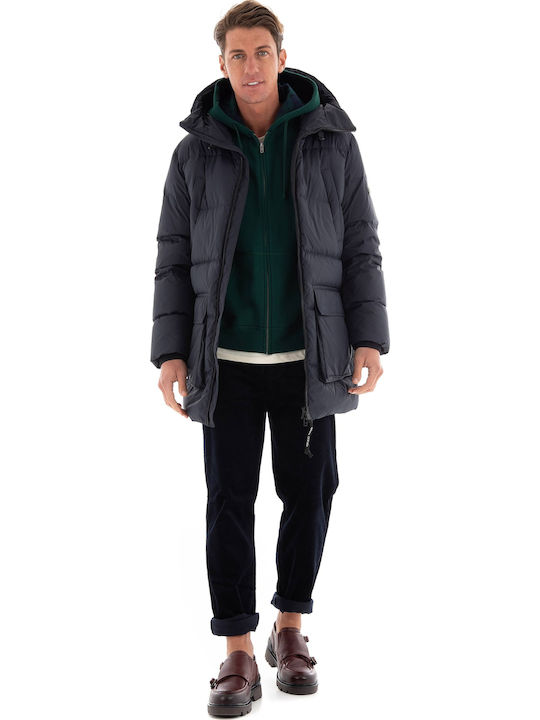 Ανδρικό Παντελόνι Chino Ελαστικό Regular Fit Μπλε