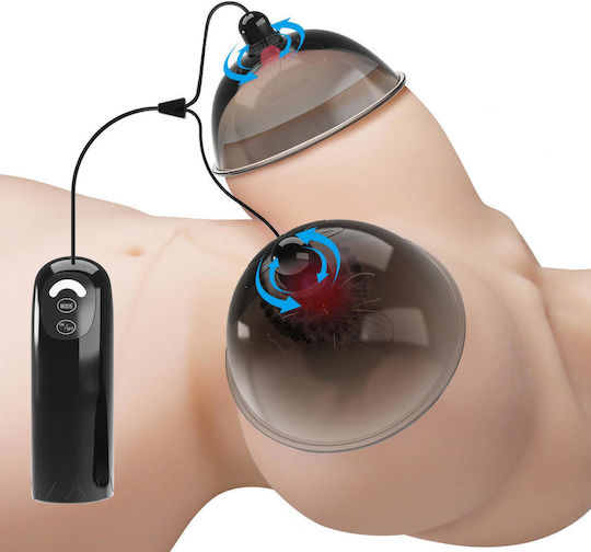 Pretty Love Breast Massager Αναρροφητής Θηλών Μαύρος