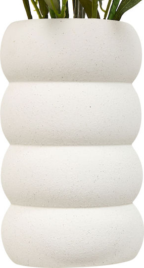 Künstliches Blumenstrauß Vasen Φ34.8x66 A-s Uda 214056 Keramisch