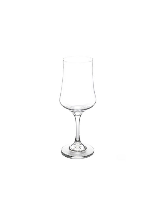 Cristar Bolonia Set Glasses for White Wine from Glass 365ml 24 Pieces