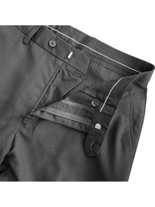 Suit Trousers in Relaxed Fit Black