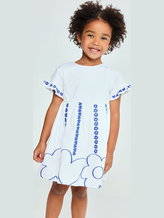 Girls Dress White