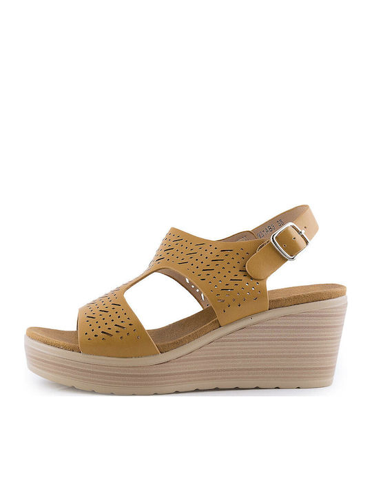 1931 Summer Women's Platforms Brown