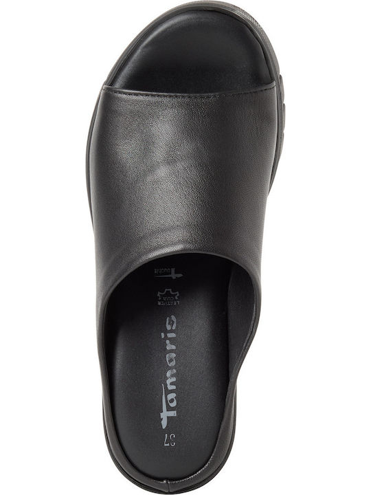 Summer Women's Platform Slippers Style Black