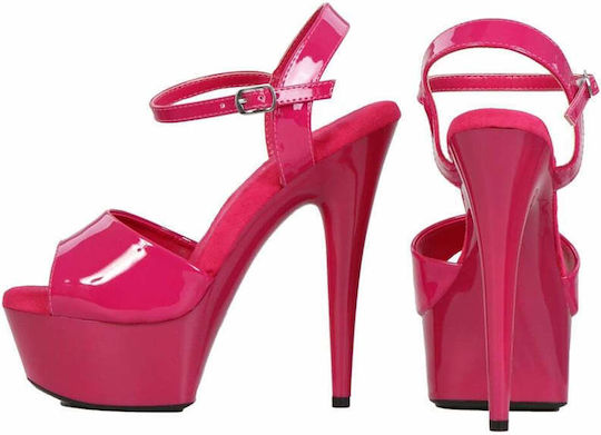 Dansing Heels Platforms Fuchsia