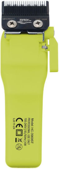 MRD Pro Professional Rechargeable Hair Clipper Green HC-3969ST-LIME