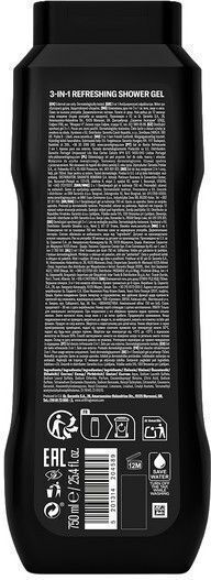 STR8 Code Αφρόλουτρο σε Gel για Άνδρες Χαλαρωτικό 750ml