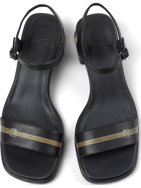 Leather Sandals Black
