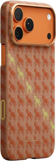 Pitaka Back Cover Kunststoff 1.42mm Gelb (iPhone 17 Pro)