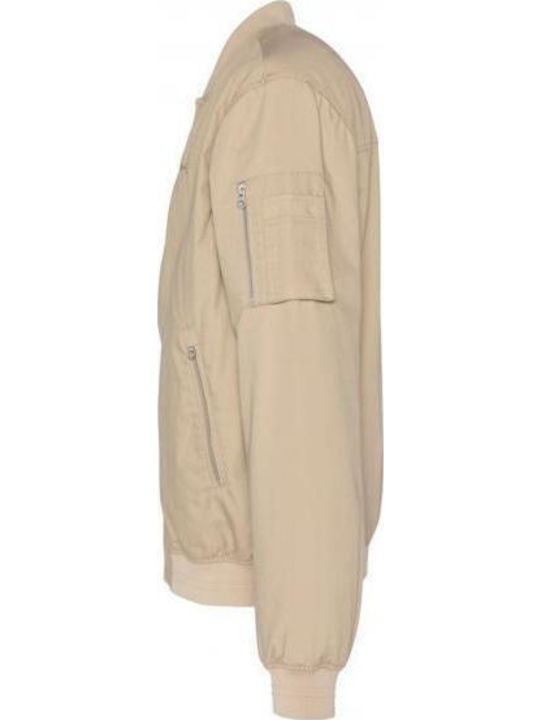 Μπουφάν Bomber Beige