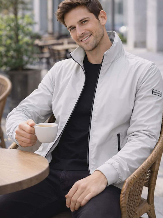 Bomber Jacket Light Grey