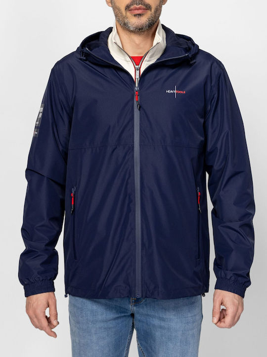 Wasserdichtes Herren Jacke Dunkelblau