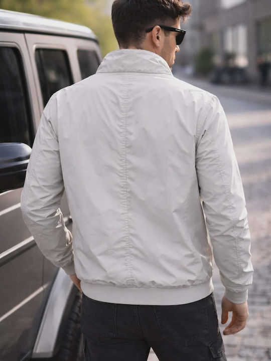 Bomber Jacket Light Grey