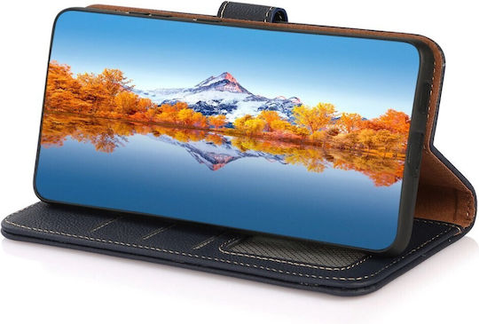 Khazneh Wallet Δερμάτινο Μπλε (Galaxy S26 Ultra)