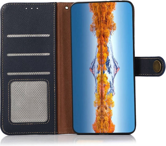 Khazneh Wallet Δερμάτινο Μπλε (Galaxy S26 Ultra)