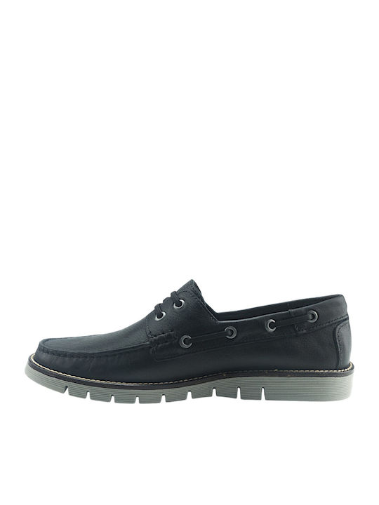 Men's Moccasins in Black Colour