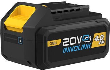 Deli Lithium Tool Battery 20V with Capacity 4Ah