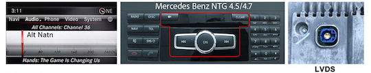 Carmedia Ηχοσύστημα Αυτοκινήτου για Mercedes-Benz GLK 2013-2015 (Bluetooth/USB/WiFi/GPS/Apple-Carplay/Android-Auto) με Οθόνη Αφής 10.25"