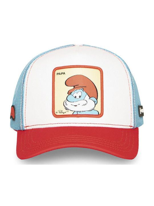 Papa Smurf Trucker Cap Capslab Papa Smurf Trucker Cap Capslab