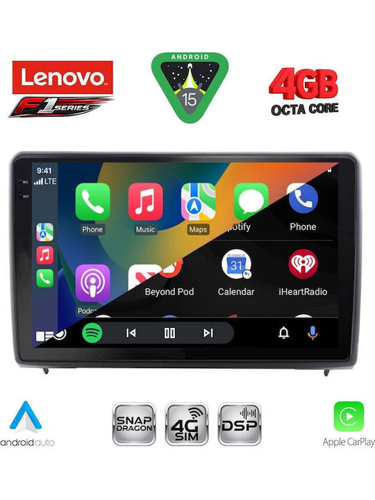 Lenovo Car Audio System for Ford EcoSport 2018-2023 (Bluetooth/USB/WiFi/GPS/Apple CarPlay/Android Auto) with 10" Touch Screen