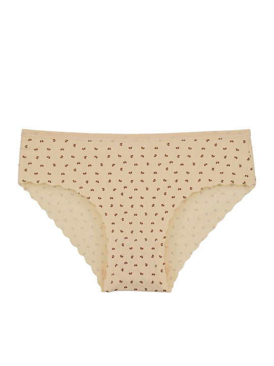 Chiloți Pentru Femei Slip Talie Înaltă MultiPack Fără Cusături 8 Pack Laser Cut