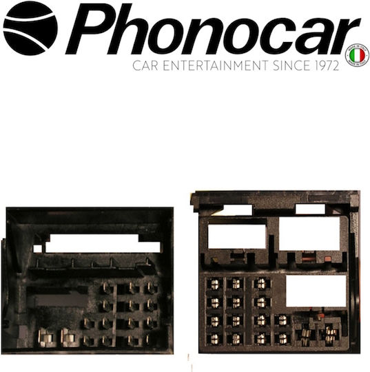 Phonocar Φίσα ISO Αυτοκινήτου Audi / Seat / Skoda / VW