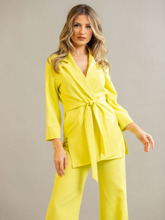 Damen Fuchsie Set mit Hose in Regulärer Passform