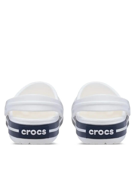 Crocband Clog Kids Anatomic Beach Clogs White