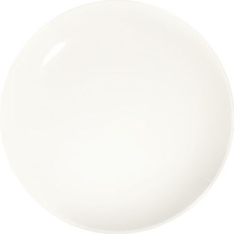 Fine Lona Coup Servierplatte Untiefe aus Porzellan Weiß 30cm 6 Stück