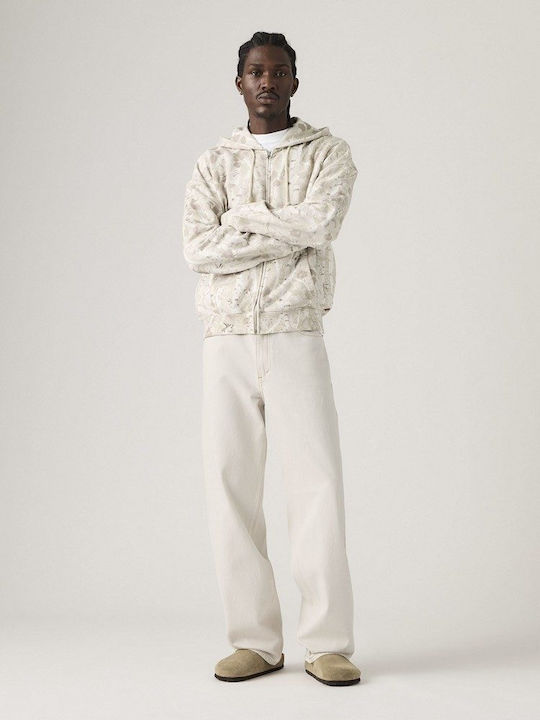 578 Men's Jeans Pants with Loose Baggy Fit Beige