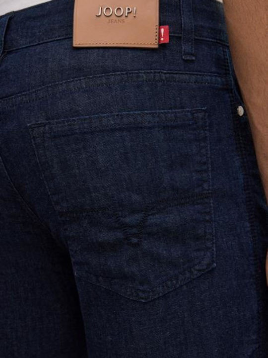 Mitch Ανδρικό Παντελόνι Τζιν Ελαστικό Dark Blue