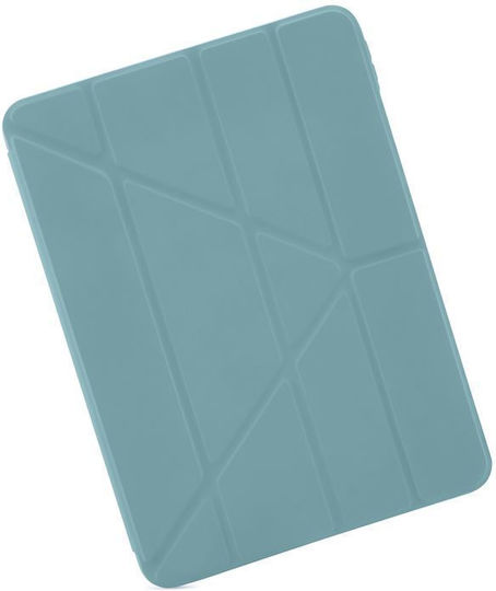 Pipetto Origami No1 Original Case Compatible iPad Air 11 Inch 2024 iPad Air 10.9 Inch 2022/2020 Turquoise