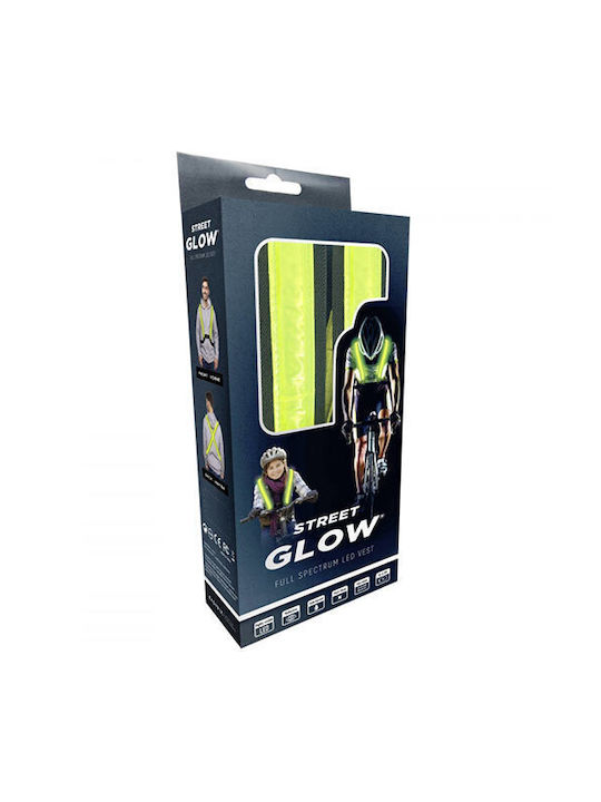 EasyPix StreetGlow LED S/M Жилетка За Безопасност За Колело Жълта