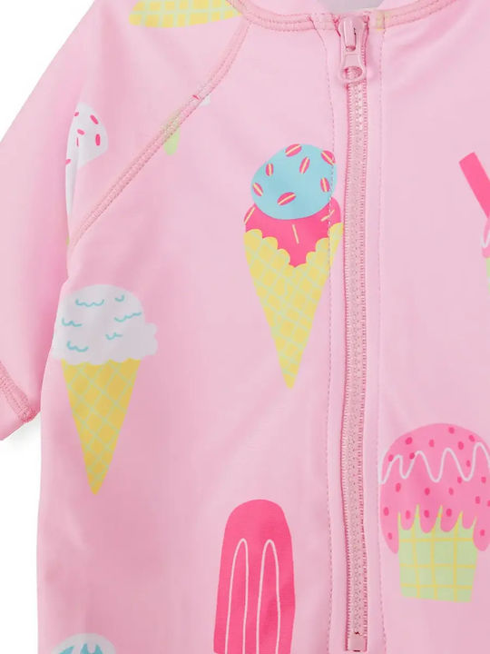 Minoti Kinder Badebekleidung Einteilig Rosa