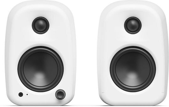 Kanto UKI Cornflower Pair of Hi-Fi Bookshelf Speakers 100W W11xD11.2xH16.5cm Chalk