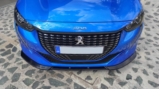Motordrome Spoiler Car Front Compatible with Peugeot 208 2020