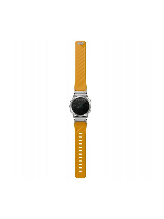 Uniq Fluo X Smart-fit Strap Garmin 26mm Orange Uniq-26mm-fluoporg