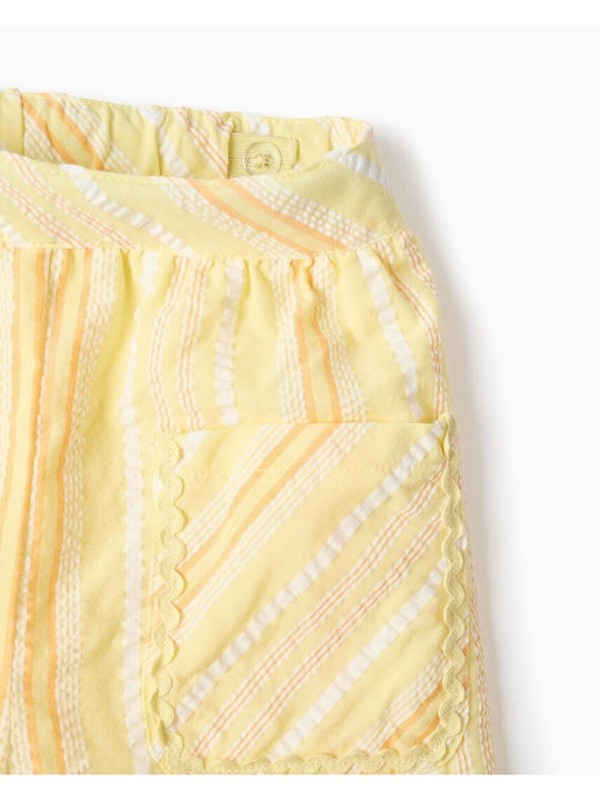 Pantalon Larg Pentru Copii Galben