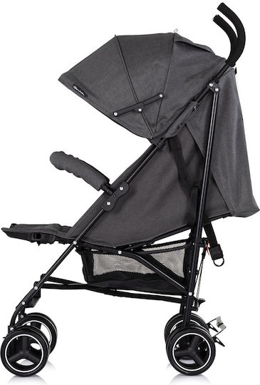 Chipolino Milano Καρότσι Μπαστούνι Kατάλληλο από 6+ Mηνών Charcoal 5.6kg