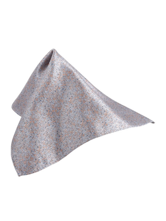 Men's Gray Tie Handkerchief 6cm Nino Venturi A139