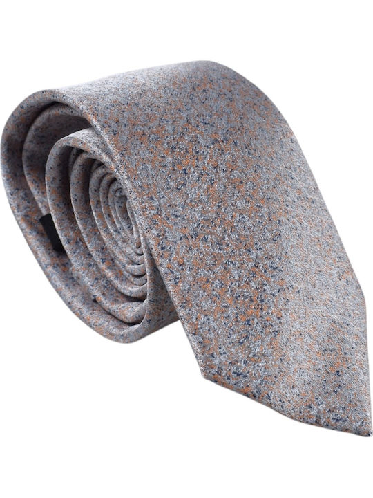Men's Gray Tie Handkerchief 6cm Nino Venturi A139
