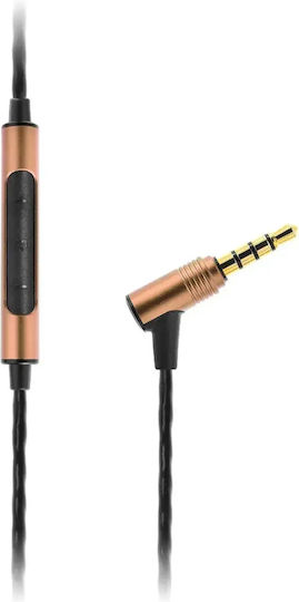 Soundmagic E10 In-ear Handsfree με Βύσμα 3.5mm Χρυσό