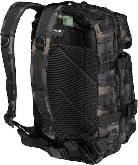 Mil-Tec Στρατιωτικό Σακίδιο Πλάτης Dark Camo 20lt